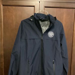 Mens Port Authority Rain jacket Chattanooga football club logo size L